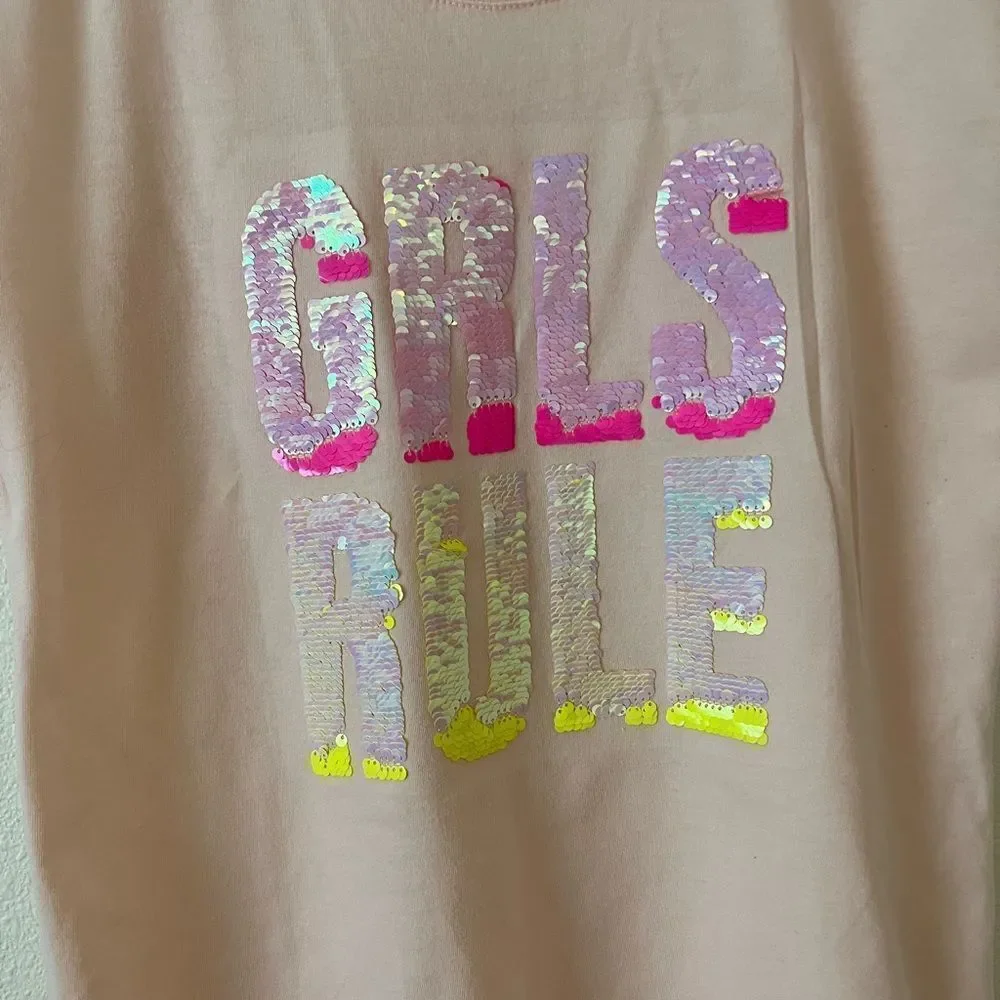 Old Navy Girl Rule T shirt XL (14)
